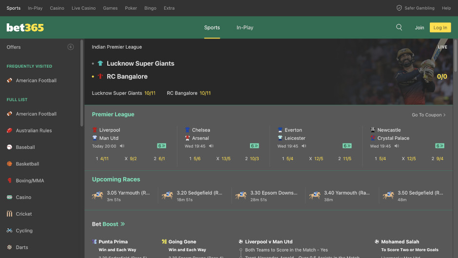 bet365 - Sports
