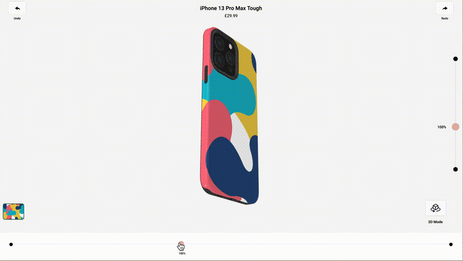 Phone case - texture resize