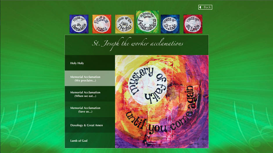 Rejoice 'n' Sing CD-ROM - Mass of St. Joseph